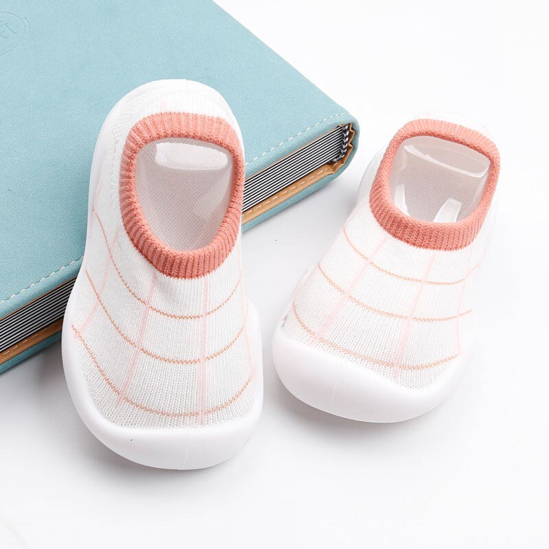 Baby Shoe Socks with Rubber Sole